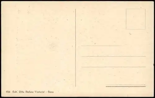 Cartoline Siena Carcere di S. Ansano L'esterno 1913 Toskana Italien