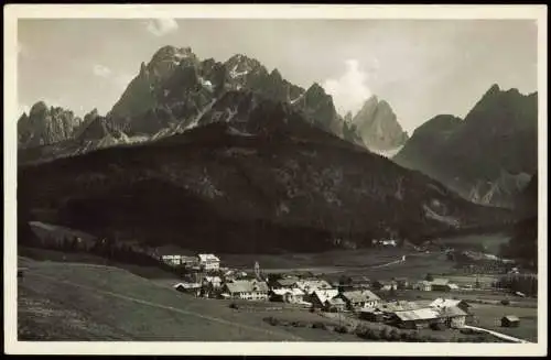 Cartoline Sexten Sesto MOOS Moso Dolomiten 1939