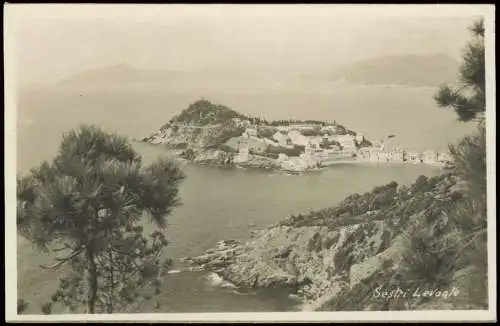 Cartoline Sestri Levante Séstri Stadtblick 1929  Italien