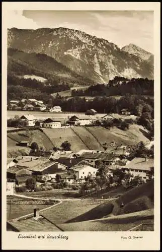 Ansichtskarte Eisenärzt-Siegsdorf mit Rauschberg 1931