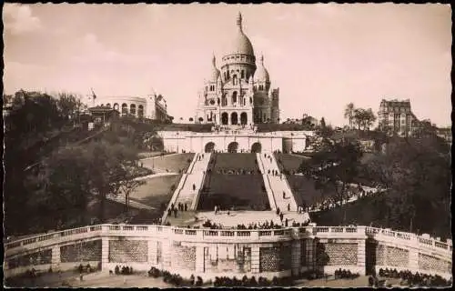 CPA Paris Le Sacré Coeur 1941