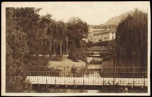 Cartoline Trient Trento Öffentliche Park-Anlage, Giardini Pubblici 1910