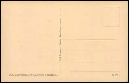 Trient Trento Ortsansicht Motiv Beatrice (Dettaglio del Monumento a Dante) 1920