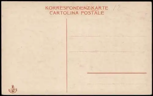 Cartoline Triest Trieste Panorama-Ansicht Barcola 1910