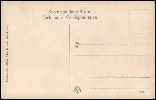 Cartoline Triest Trieste Piazza Grande (Ortsansicht) 1910