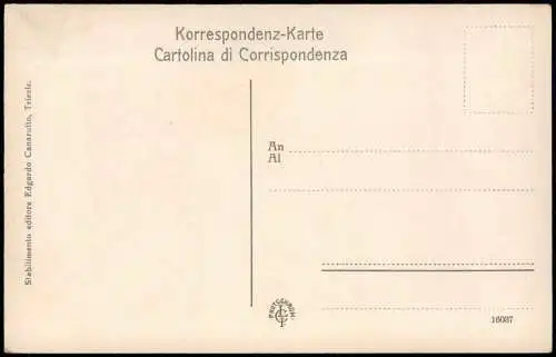Cartoline Triest Trieste Panorama-Ansicht, Stadt, Hafen, Meer-Blick 1910