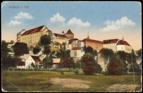 Ansichtskarte Sulzbach/Inn Ortsansicht 1915