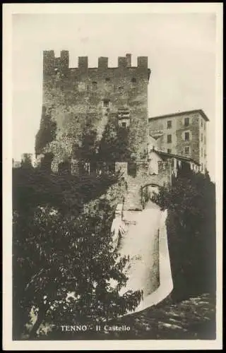 Cartoline Tenno TENNO Il Castello (Burg, Castle) 1920