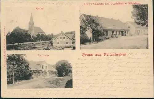 Pelleningken Peleninka Ostpreußen Загорское     1902  Insterburg Ostpreußen