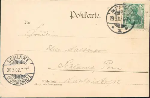 Insterburg Tschernjachowsk (Черняховск) Park Luxenberg Feier Ostpreußen 1902