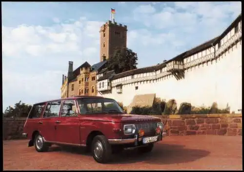 Ansichtskarte Eisenach Wartburg 353 Kombi Auto Tourist Wartburg 2015