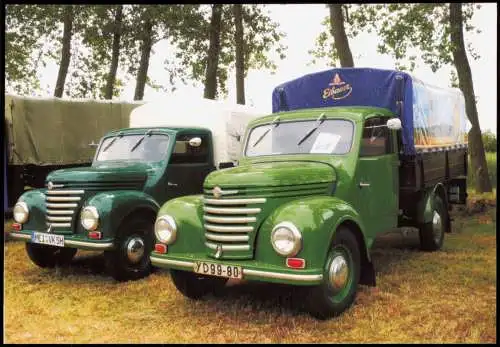 Ansichtskarte  Barkas V 901/2 HP zum 25. Oldtimertreffen Strahwalde 2016