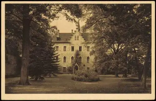 Uhlstädt-Kirchhasel Schloss Weissenburg a.d. Saale Vorplatz 1926