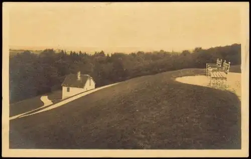 Ansichtskarte Apolda Partie an der Schötener Promenade 1917  gel. Feldpost