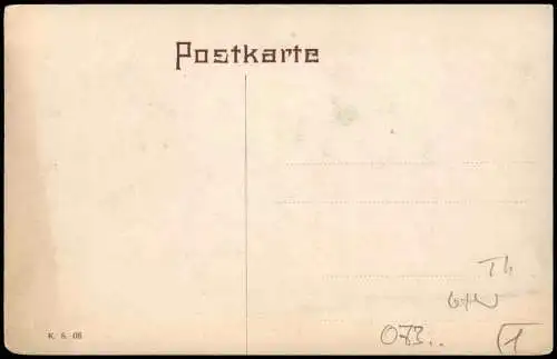 Ansichtskarte Reschwitz-Saalfelder Höhe Saale Laasener Kulm Obernitz 1912