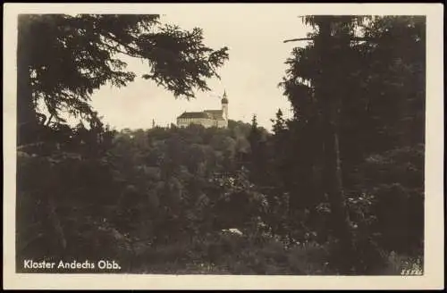 Ansichtskarte Andechs Kloster Andechs - Fotokarte 1930