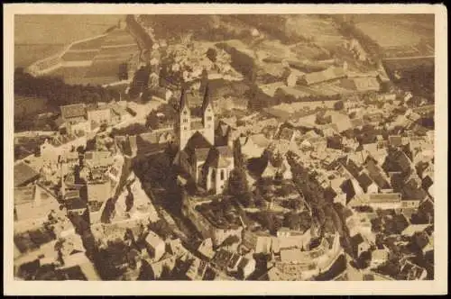 Ansichtskarte Quedlinburg Luftbild 1935