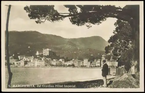 Santa Margherita Ligure Santa Margaita Panorama dal Giardino Hôtel Imperial 1920