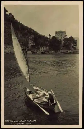 Santa Margherita Ligure Santa Margaita Castello Paraggi (Burg) S.   Ligure 1930