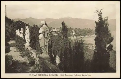 Santa Margherita Ligure Santa Margaita Teilansicht Palazzo Centurione 1920