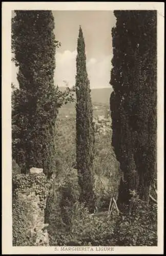 Santa Margherita Ligure Santa Margaita Umland-Ansicht S. MARGHERITA LIGURE 1920