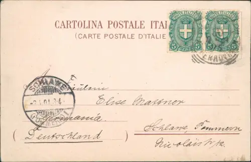 Cartoline Neapel Napoli Vesuv Vesuvio Vesuvius Litho AK 1872/1901