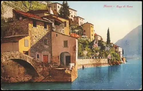 Cartoline Nesso Nesso Lago di Como 1910