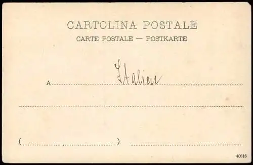 Nervi-Genua Genova (Zena) Panorama-Ansicht, Mittelmeer-Küsten Abschnitt 1900