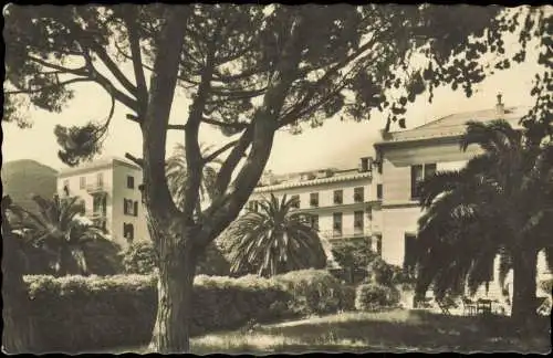 Cartoline Nervi-Genua Genova (Zena) GENOVA NERVI Albergo Vittoria 1950