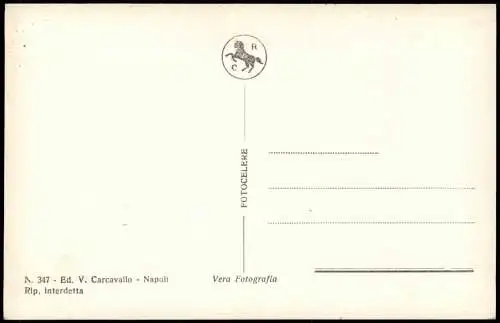 Cartoline Neapel Napoli Panorama-Ansicht POSILLIPO - NISIDA 1930