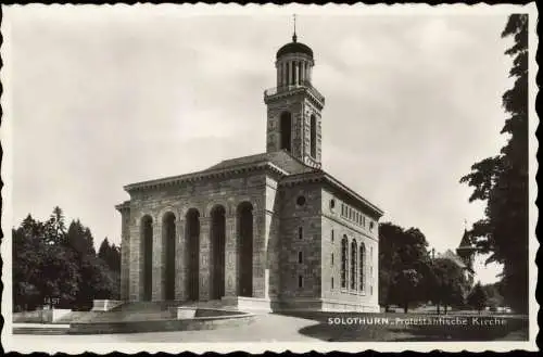 Solothurn Soleure/ Soletta SOLOTHURN Protestantische Kirche 1950