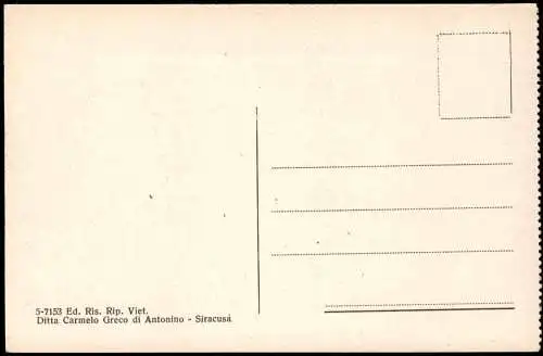 Syrakus (Syracusa) Siracusa (Sarausa) Saluti da SIRACUSA (Mehrbildkarte) 1910