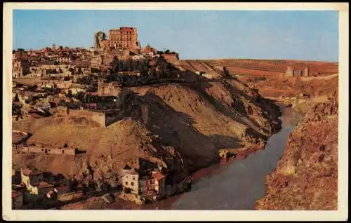 Postales Toledo Panorama-Ansicht, Teilansicht Vista parcial 1960