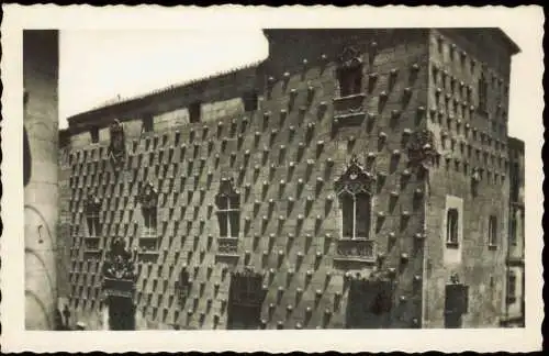 Postales Salamanca Casa de las Conchas The House of the Scallops 1950