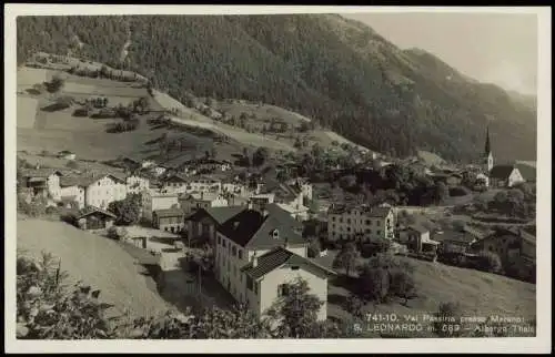 St. Leonhard in Passeier S. LEONARDO  Val Passiria presso Merano 1930