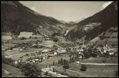 Cartoline St. Leonhard in Passeier Panorama-Ansicht San Leonardo 1956