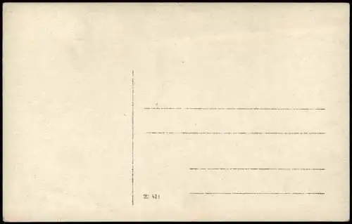 Ansichtskarte Hann. Münden Treppenhaus bemalte Holzbalken 1912