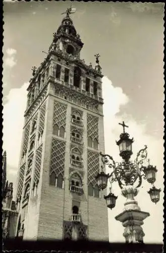 Postales Sevilla La Giralda 1960