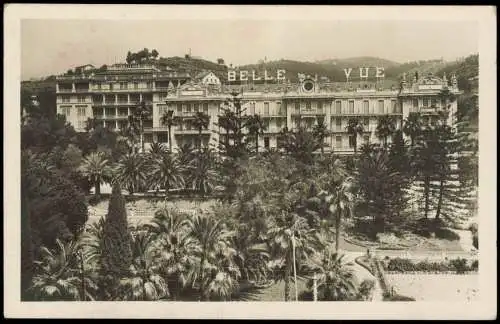 Cartoline San Remo Sanremo Hotel Belle Vue 1929