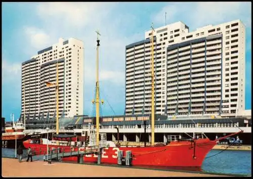 Ansichtskarte Bremerhaven Columbus-Center mit Museumshafen 1970