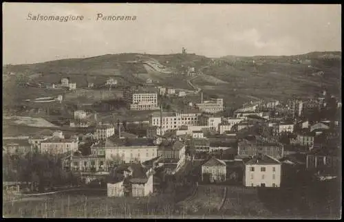 Cartoline Salsomaggiore Terme Panorama Ortsansicht Salsomaggiore 1910