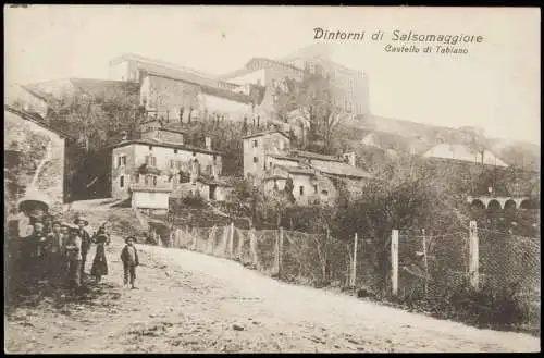 Salsomaggiore Terme Dintorni di Salsomaggiore Castello di Tabiano 1910