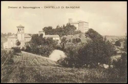 Salsomaggiore Terme Dintorni di Salsomaggiore CASTELLO DI BARGONE 1910