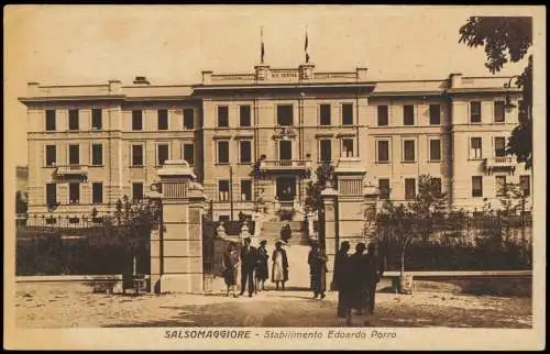 Salsomaggiore Terme Stabilimento Edoardo Porro (Gebäude-Ansicht) 1910