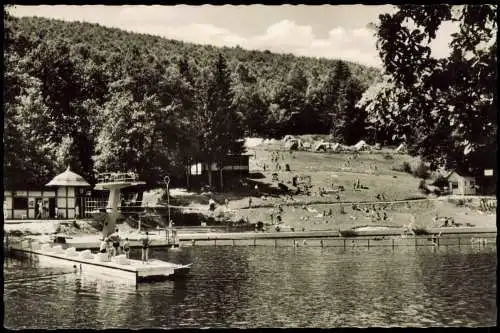 Ansichtskarte Bad Lauterberg im Harz Badeanstalt - Schwimmbad 1973