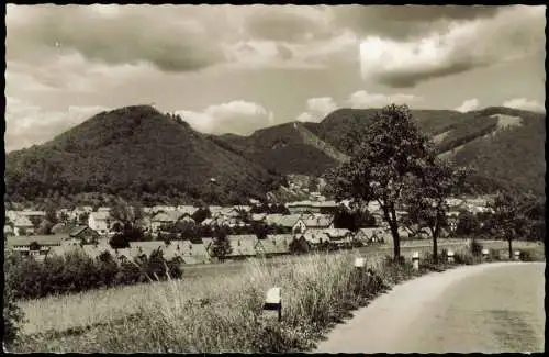 Ansichtskarte Bad Lauterberg im Harz Partie an der Stadt Fotokarte 1961