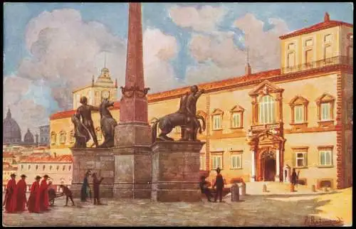 Rom Roma ROMA Palazzo Reale (Künstlerkarte, Gebäude-Ansicht) 1910