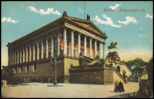 Ansichtskarte Berlin Nationalgalerie 1912