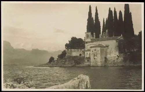 Cartoline Garda Punta San Vigilio Lago di Garda Gardasee 1927