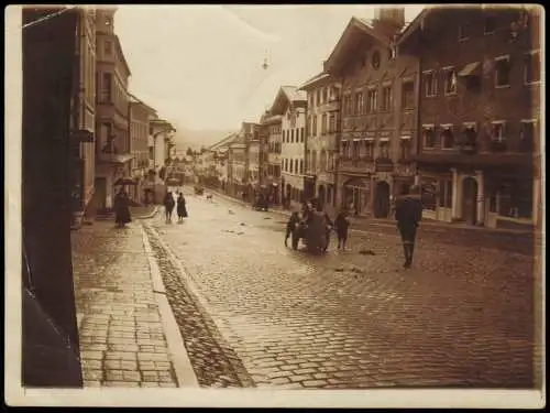 Foto Bad Tölz Straße 1922 Privatfoto Foto